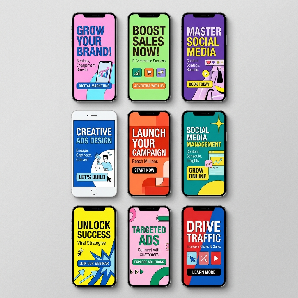 Sumas Parlour Digital & Print Ads